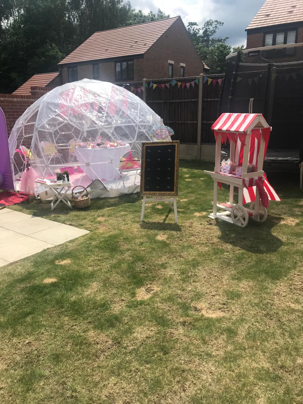 Garden Pamper Pods & Bell Tent
