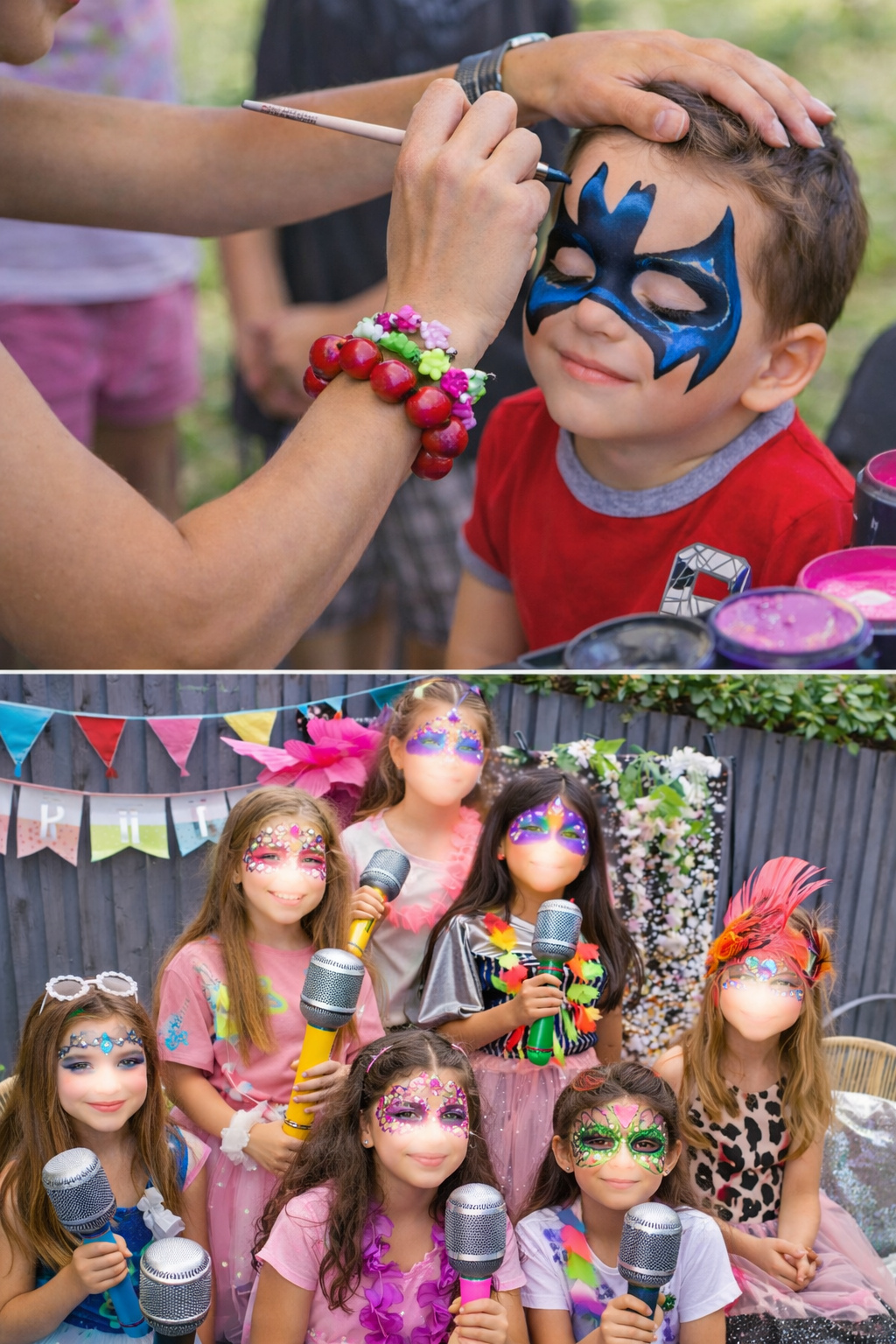 Glitter Gems & Face Art Party