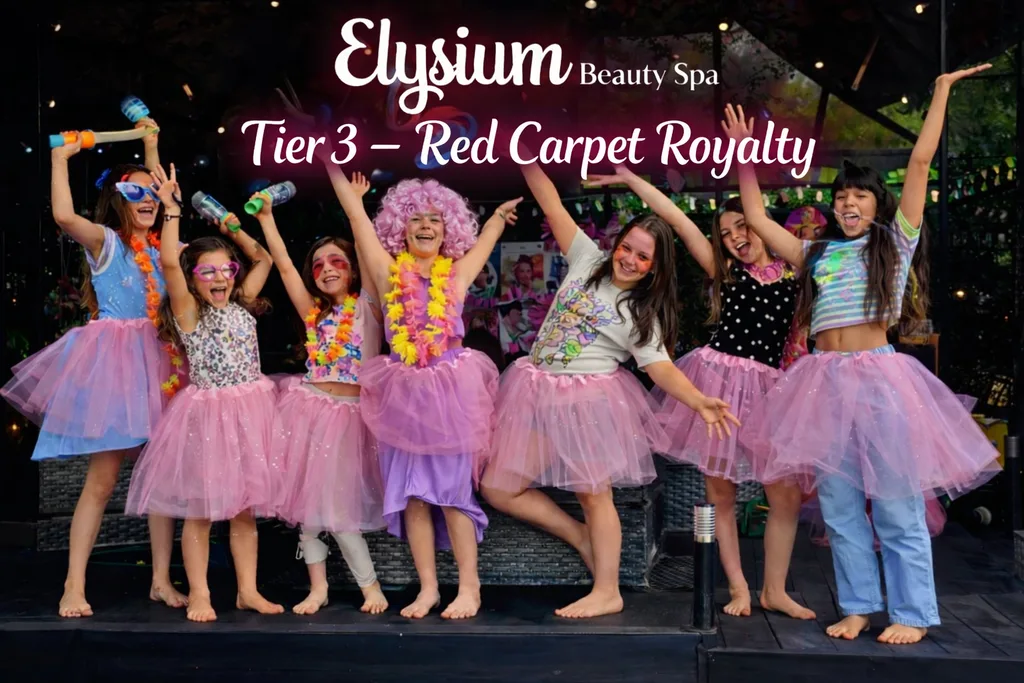Red Carpet Royalty - Tier 3 Kids Pamper Party