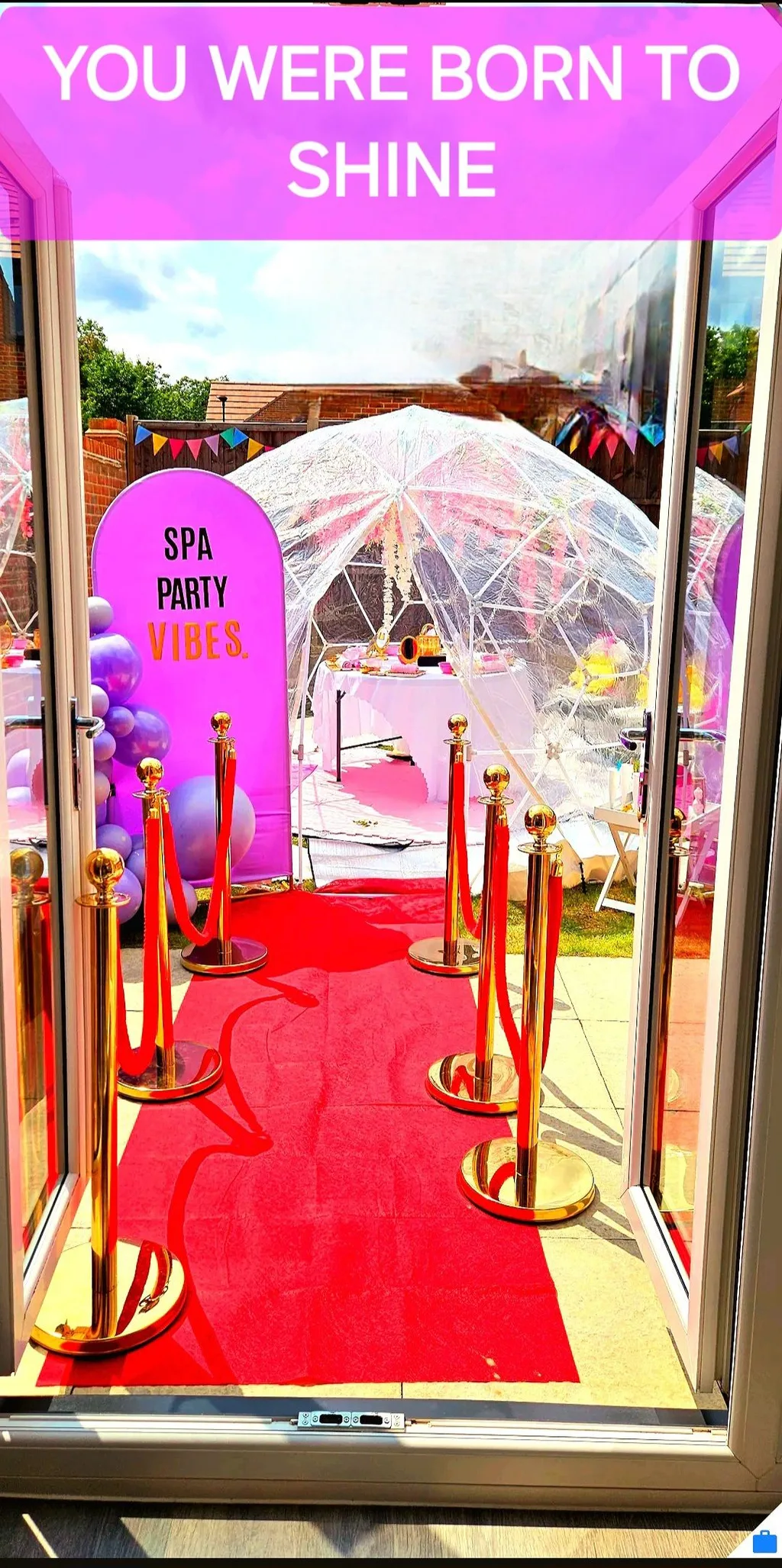 Garden Pamper Pods & Bell Tent